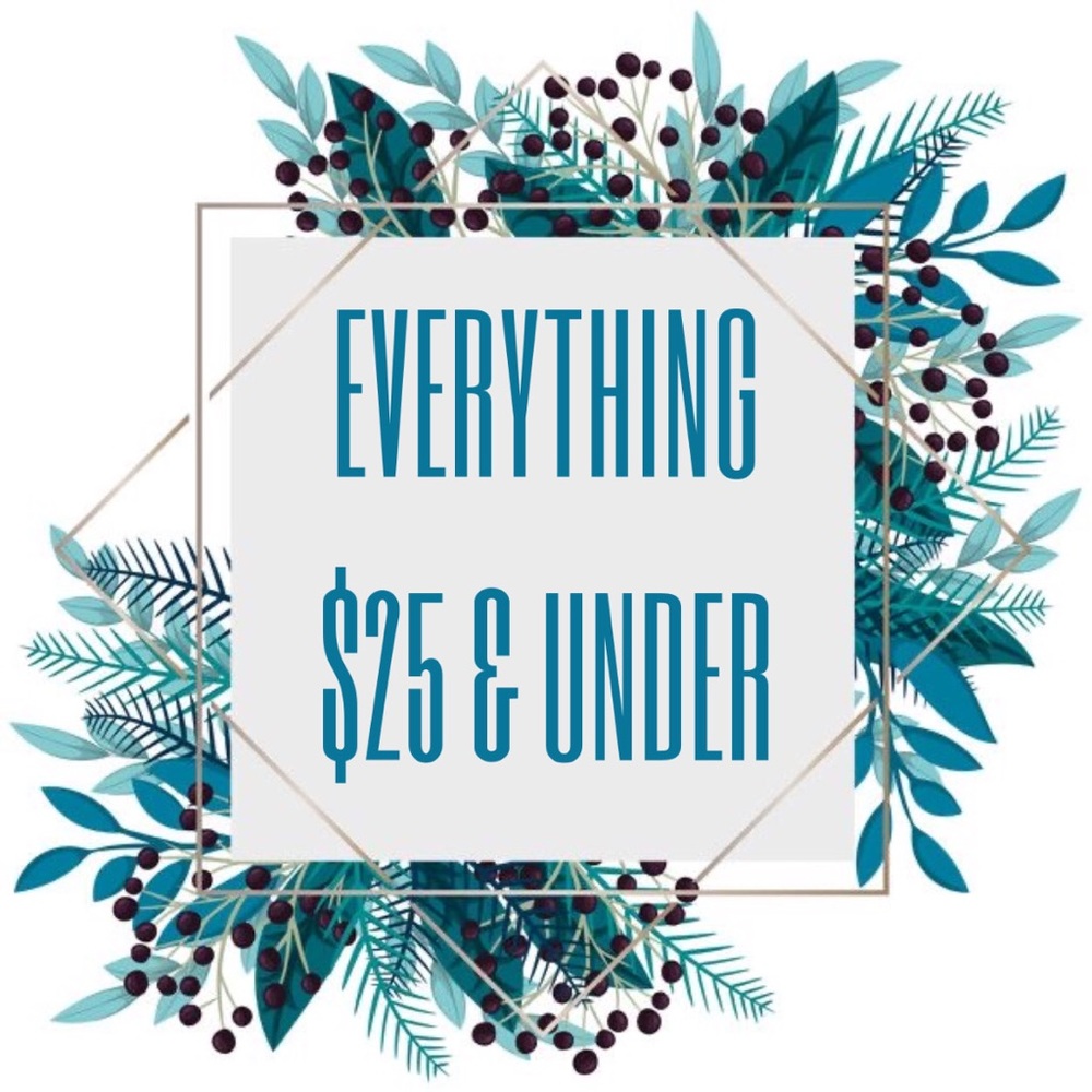 EVERYTHING $25 & UNDER